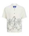 CAMISA M/C FLOR 12268120 JORLUKE BROOK SHIRT SS LN SMU STYD24