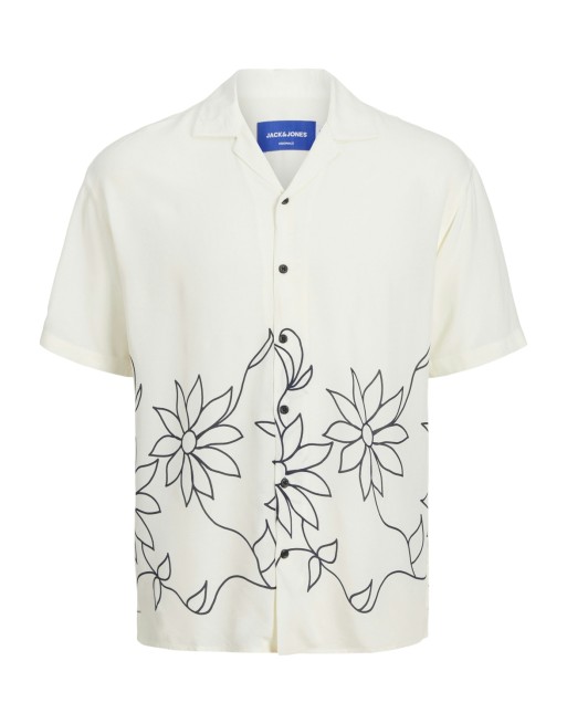 CAMISA M/C FLOR 12268120 JORLUKE BROOK SHIRT SS LN SMU STYD24
