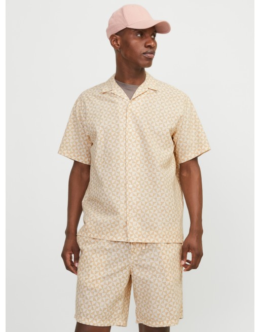 CAMISA M/C FORMAS 12255206 JORLUKE SEERSUCKER RESORT SHIRT SS SN
