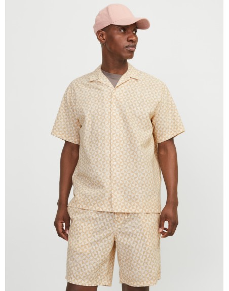 CAMISA M/C FORMAS 12255206 JORLUKE SEERSUCKER RESORT SHIRT SS SN
