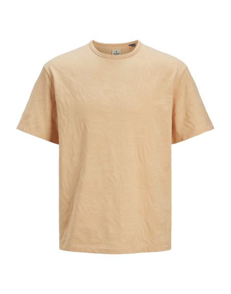CAMISETA M/C BÁSICA FLORES 12253564 JPRBLUNAEL SS TEE
