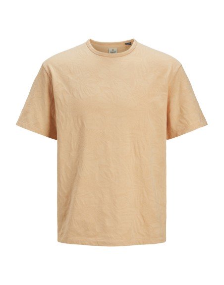CAMISETA M/C BÁSICA FLORES 12253564 JPRBLUNAEL SS TEE