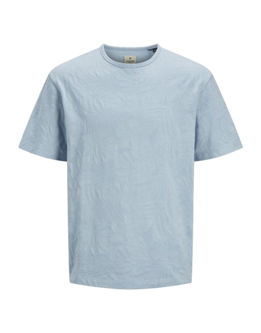 CAMISETA M/C BÁSICA FLORES 12253564 JPRBLUNAEL SS TEE