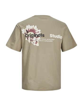 CAMISETA M/C ORIGINALS STUDIO 12256712 JORSEQUOIA GRAPHIC BACK SS CREW NECK