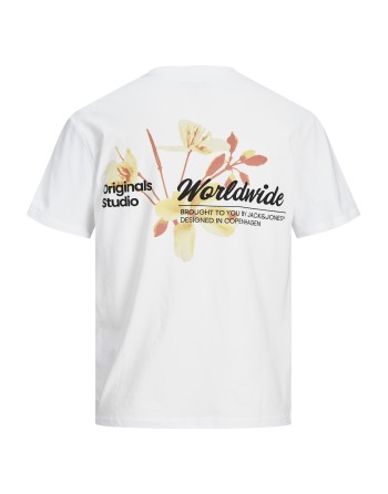 CAMISETA M/C ORIGINALS STUDIO 12256712 JORSEQUOIA GRAPHIC BACK SS CREW NECK