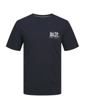 CAMISETA M/C JACK AND JONES WORLDWIDE 12256785 JJLUKE TEE SS CREW NECK