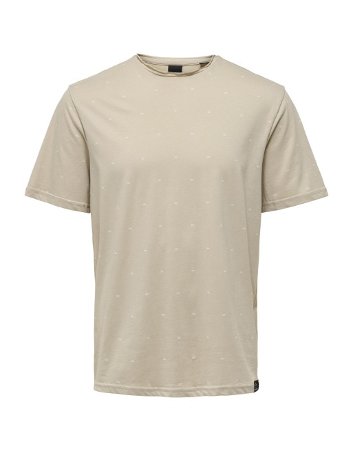 CAMISETA M/C MINI OLAS 22029480 ONSMYRON LIFE REG SS DITSY TEE CS
