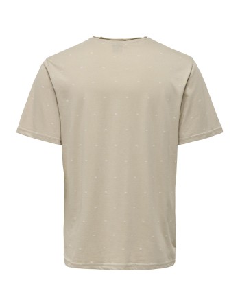 CAMISETA M/C MINI OLAS 22029480 ONSMYRON LIFE REG SS DITSY TEE CS