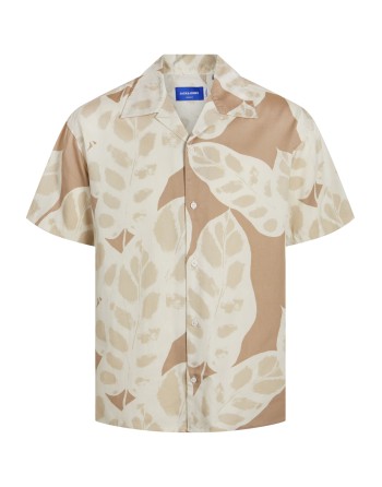 CAMISA M/C FLORES 12255232 JORSEQUOIA TENCEL AOP RESORT SHIRT SS