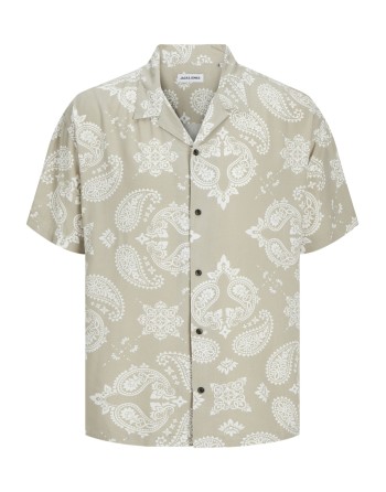 CAMISA M/C ESTAMPADO BANDANA 12258421 JJJEFF PAISLEY RESORT SHIRT SS