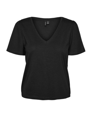 CAMISETA M/C CUELLO V MANGA ANCHITA 10309080 VMMIA SS V-NECK TOP JRS