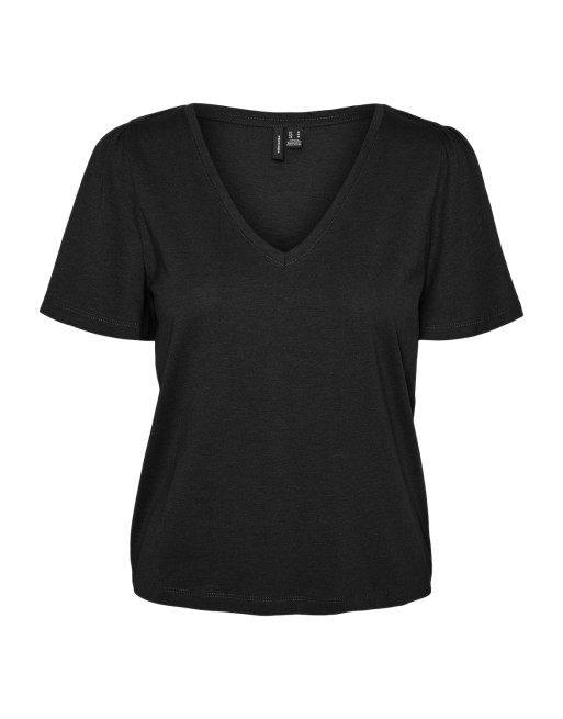 CAMISETA M/C CUELLO V MANGA ANCHITA 10309080 VMMIA SS V-NECK TOP JRS