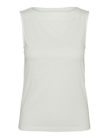 CAMISETA BÁSICA SIN MANGAS CUELLO ABIERTO 10309079 VMMIA SL TOP JRS