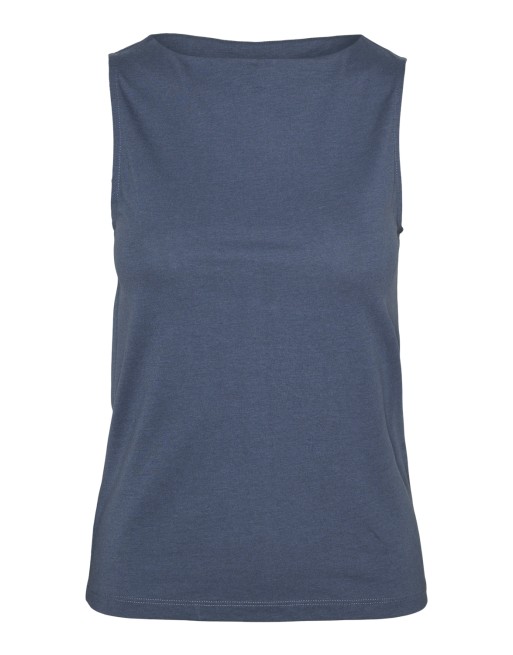 CAMISETA BÁSICA SIN MANGAS CUELLO ABIERTO 10309079 VMMIA SL TOP JRS