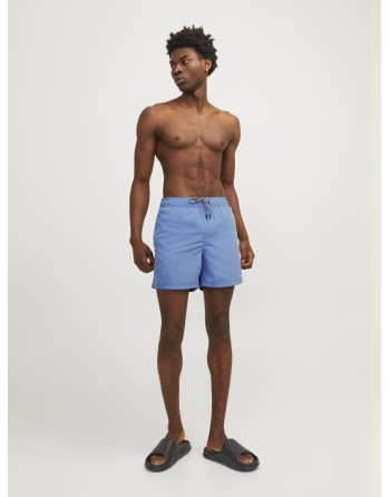 BAÑADOR BÁSICO JACK AND JONES LOGO GRANDE 12253118 JPSTFIJI JJSWIM DOUBLE LOGO SN LY