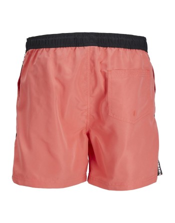 BAÑADOR BÁSICO LOGO JACK 12253129 JPSTFIJI JJSWIM BLACK TAPE LY SN