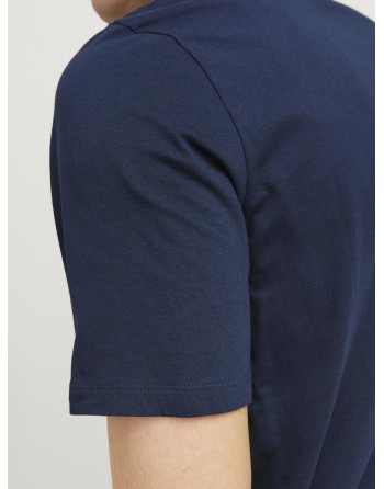 CAMISETA M/C BÁSICA JACK AND JONES WORLDWIDE 12256774 JJTILEY TEE SS CREW NECK LN
