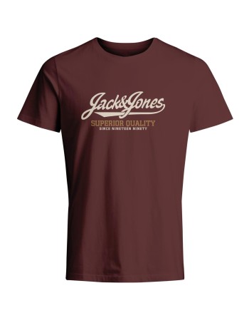 CAMISETA M/C JACK AND JONES VINTAGE QUALITY BLUE J 12265185 JPRBLUHUDSON SS TEE CREW NECK FST