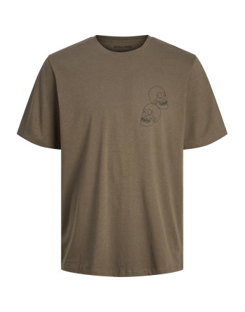 CAMISETA M/C 3CALAVERAS 12257729 JJSCULLY TEE SS CREW NECK