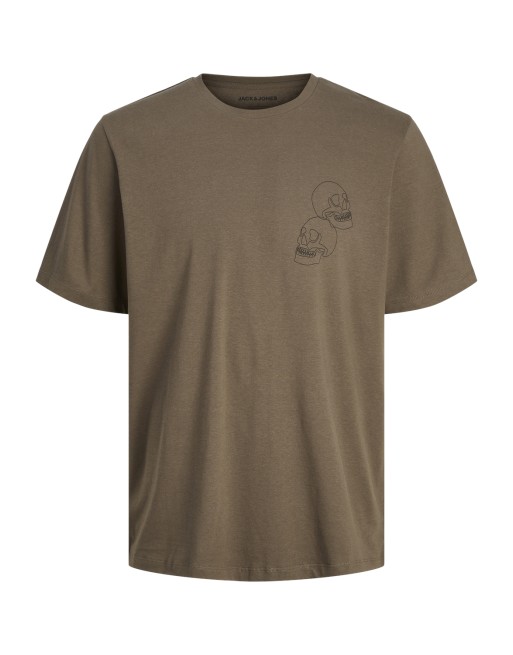 CAMISETA M/C 3CALAVERAS 12257729 JJSCULLY TEE SS CREW NECK