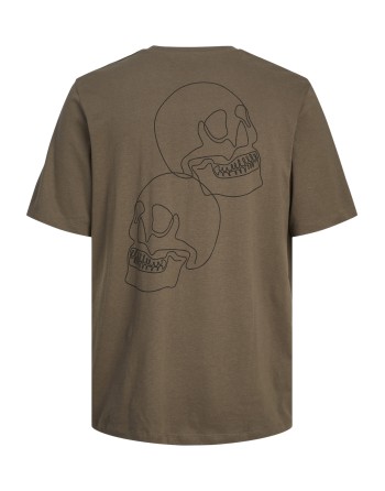 CAMISETA M/C 3CALAVERAS 12257729 JJSCULLY TEE SS CREW NECK