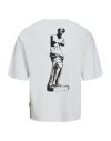 CAMISETA M/C JACK AND JONES FLOR 12269983 JORCHARGE GRAPHIC TEE SS CREW NECK STYD