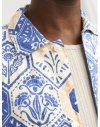 CAMISA M/C WIDE FIT ESTAMPADA 12255221 JORNOTO LINEN AOP SHIRT SS LN