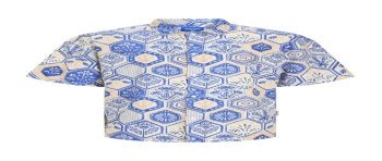 CAMISA M/C WIDE FIT ESTAMPADA 12255221 JORNOTO LINEN AOP SHIRT SS LN