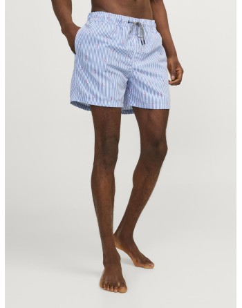 BAÑADOR RAYAS FLAMENCOS 12253240 JPSTFIJI JJSWIM SMALL STRIPES LY SN