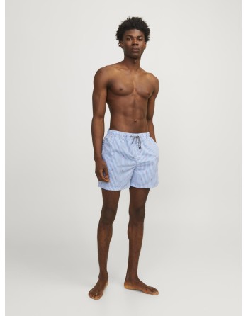 BAÑADOR RAYAS FLAMENCOS 12253240 JPSTFIJI JJSWIM SMALL STRIPES LY SN