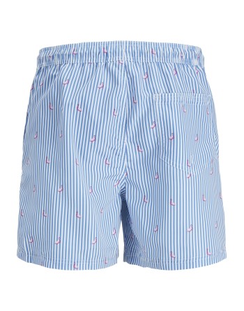 BAÑADOR RAYAS FLAMENCOS 12253240 JPSTFIJI JJSWIM SMALL STRIPES LY SN