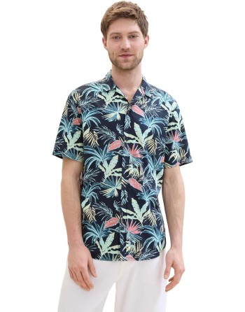 CAMISA M/C HAWAIANA HOJAS 1041372 
