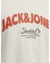CAMISETA M/C JACK AND JONES STUDIO CO. 12262348 JORBRONX ARCH BIG TEE SS CREW NECK LN