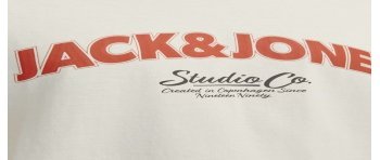 CAMISETA M/C JACK AND JONES STUDIO CO. 12262348 JORBRONX ARCH BIG TEE SS CREW NECK LN