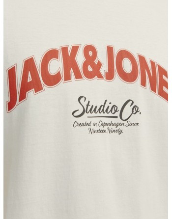 CAMISETA M/C JACK AND JONES STUDIO CO. 12262348 JORBRONX ARCH BIG TEE SS CREW NECK LN
