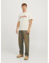 CAMISETA M/C JACK AND JONES STUDIO CO. 12262348 JORBRONX ARCH BIG TEE SS CREW NECK LN