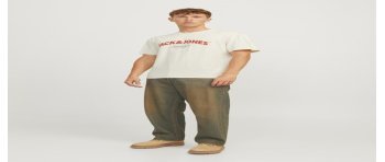 CAMISETA M/C JACK AND JONES STUDIO CO. 12262348 JORBRONX ARCH BIG TEE SS CREW NECK LN