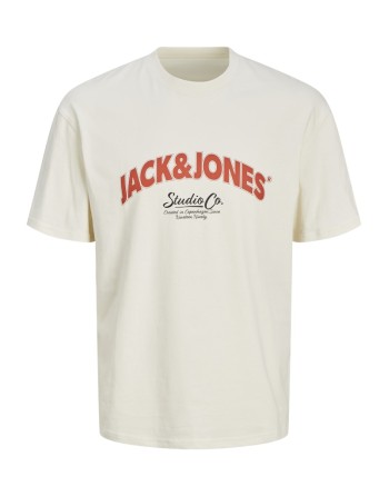 CAMISETA M/C JACK AND JONES STUDIO CO. 12262348 JORBRONX ARCH BIG TEE SS CREW NECK LN