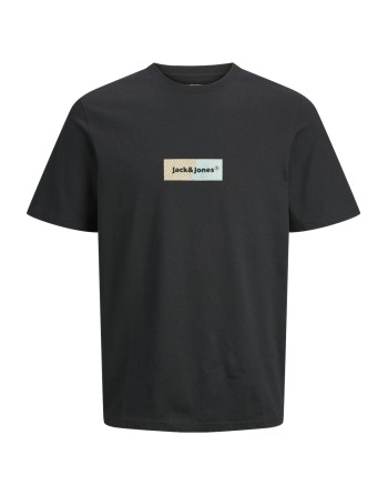 CAMISETA M/C LOGO JACK AND JONES 12262563 JORBRONX RECTANGLE TEE SS CREW NECK