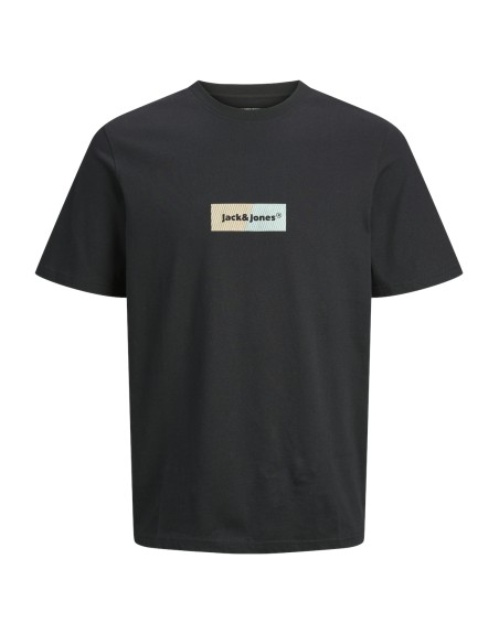 CAMISETA M/C LOGO JACK AND JONES 12262563 JORBRONX RECTANGLE TEE SS CREW NECK