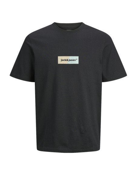 CAMISETA M/C LOGO JACK AND JONES 12262563 JORBRONX RECTANGLE TEE SS CREW NECK