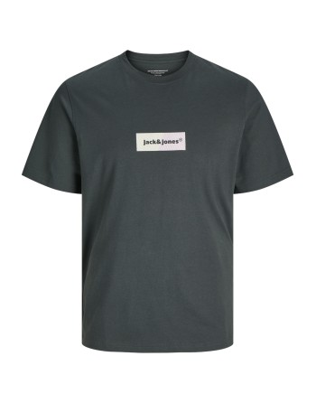 CAMISETA M/C LOGO JACK AND JONES 12262563 JORBRONX RECTANGLE TEE SS CREW NECK