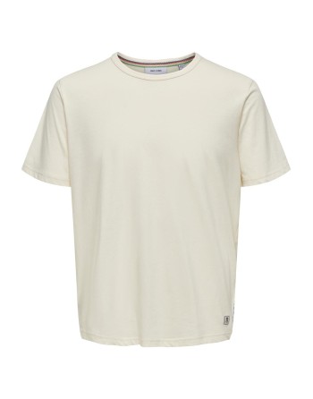 CAMISETA M/C TIGRE FEARLESS LIVING 22030587 ONSMICHI LIFE REG SS TEE