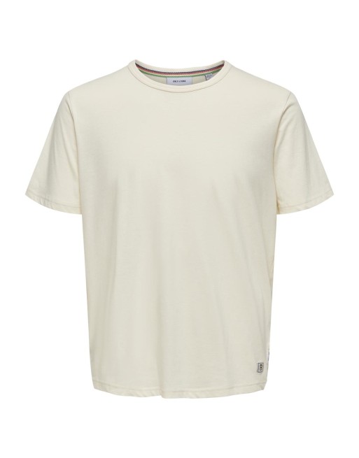 CAMISETA M/C TIGRE FEARLESS LIVING 22030587 ONSMICHI LIFE REG SS TEE
