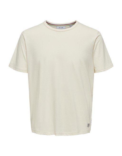 CAMISETA M/C TIGRE FEARLESS LIVING 22030587 ONSMICHI LIFE REG SS TEE