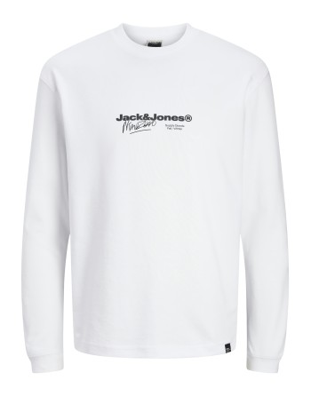 CAMISETA M/L JACK AND JONES SUPPLY GOODS-FALL/WINT 12265426 JCOCHARLIE BRANDING TEE LS CREW NECK