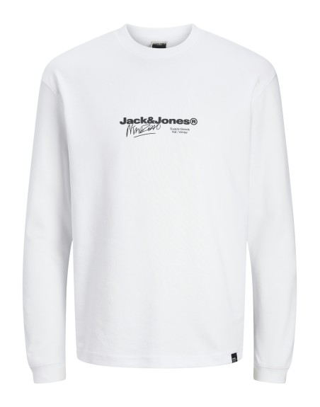 CAMISETA M/L JACK AND JONES SUPPLY GOODS-FALL/WINT 12265426 JCOCHARLIE BRANDING TEE LS CREW NECK