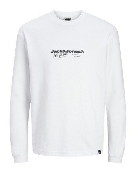 CAMISETA M/L JACK AND JONES SUPPLY GOODS-FALL/WINT 12265426 JCOCHARLIE BRANDING TEE LS CREW NECK