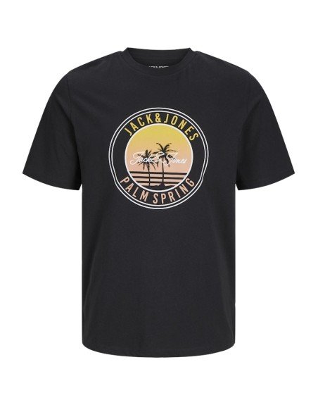 CAMISETA M/C JACK AND JONES PALMERAS 12269418 JJPALM TEE SS CREW NECK LN