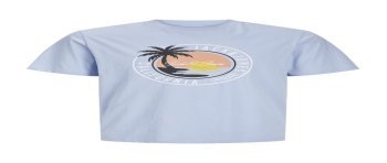 CAMISETA M/C JACK AND JONES PALMERAS 12269418 JJPALM TEE SS CREW NECK LN
